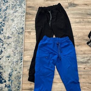 Jaanuu scrub pants and top